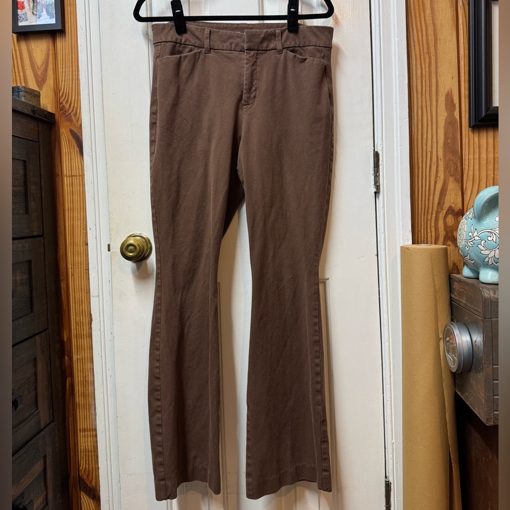 Old Navy High Rise Flare Cut Brown Pants